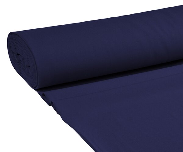 Biante Dekoračný oválny obrus Rongo RG-079 Námornícka modrá 50x100 cm