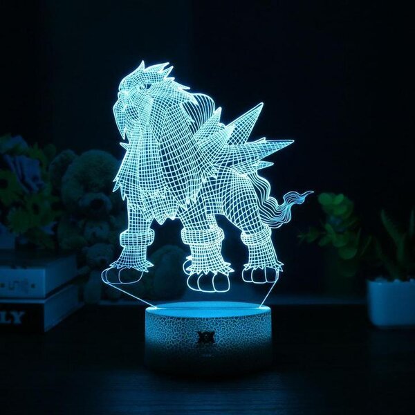 Beling 3D lampa, Entei, 7 farebná L7D