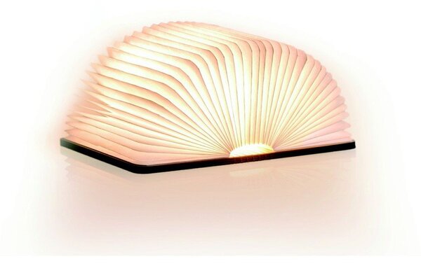 Hnedá svetelná dekorácia na USB Booklight – Gingko