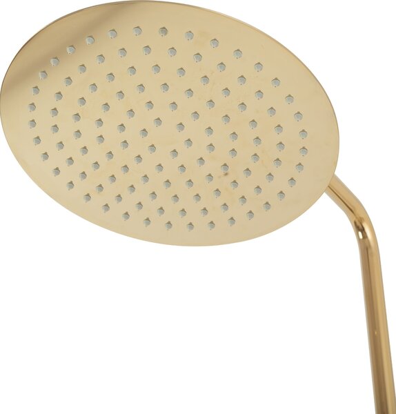 Rea Lungo, sprchový set s vaňovým výtokom, zlatá lesklá, REA-P4114