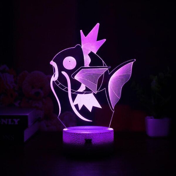 Beling 3D lampa, Magikarp, 7 farebná CXWS5A