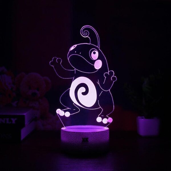 Beling 3D lampa, Politeod, 7 farebná 9VF3