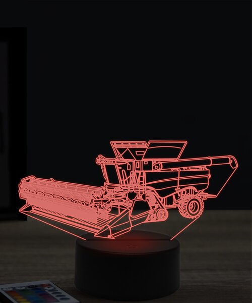 Beling 3D lampa, Kombajn John Deere X9, 16 farebná PPE5F8