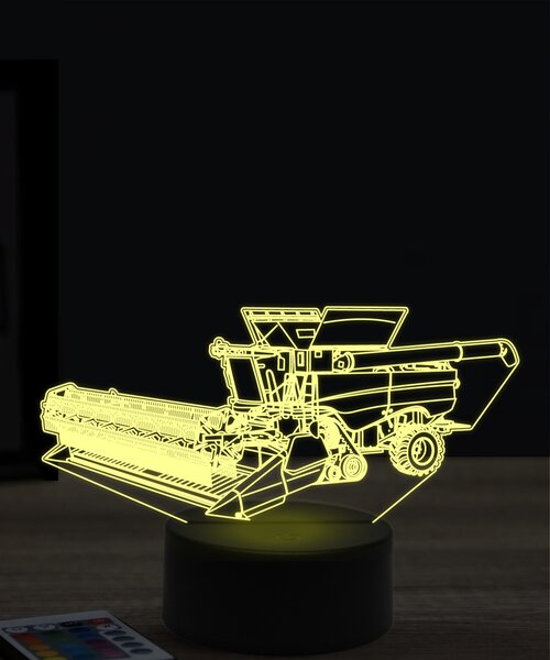 Beling 3D lampa, Kombajn John Deere X9, 16 farebná PPE5F8