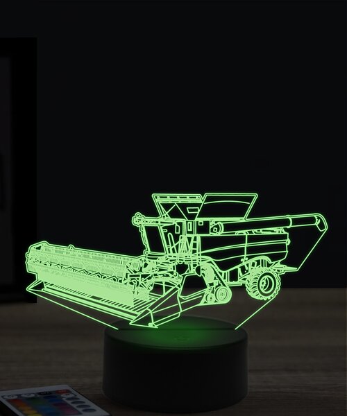 Beling 3D lampa, Kombajn John Deere X9, 16 farebná PPE5F8