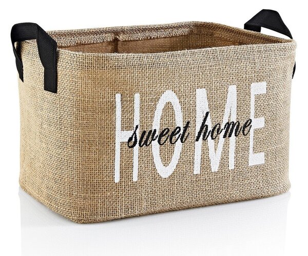 Úložný košík z juty 30x22x30 cm – Mioli Decor