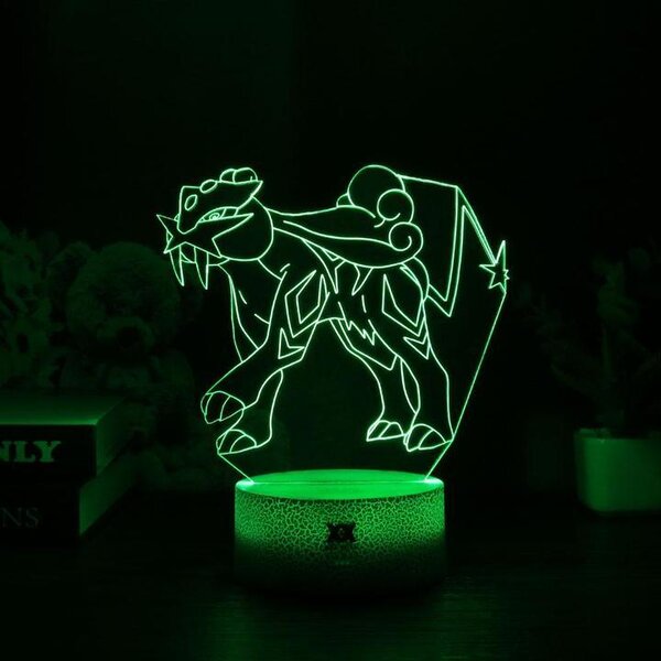 Beling 3D lampa, Raikou, 7 farebná 9V55C