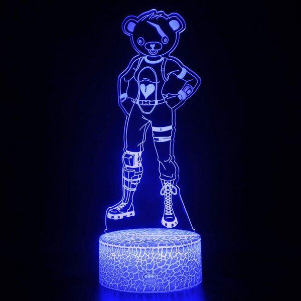 Beling 3D lampa,CUDDLE TEAM LEADER, 7 farebná DDS6