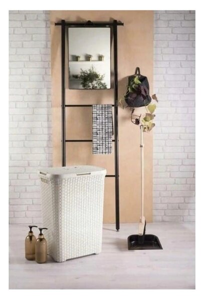 Svetlokrémový kôš na bielizeň Curver Hamper, 60 l