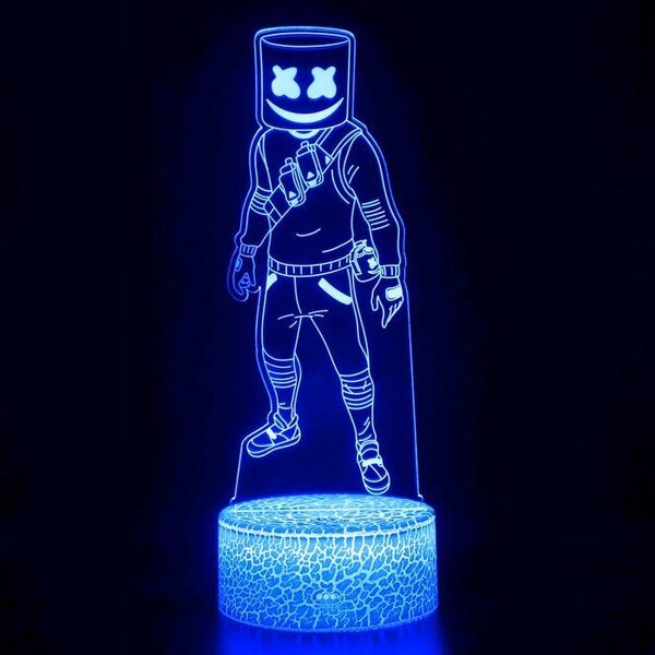 Beling 3D lampa,MARSHMELLO ,7 farebná KGF56