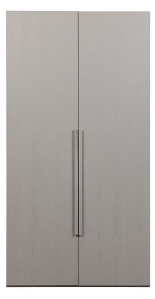 Sivá modulárna skriňa 110x210 cm Rens – WOOOD