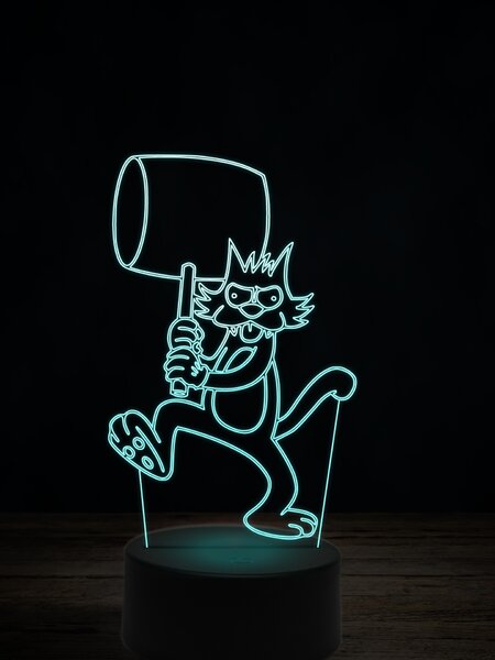 Beling 3D lampa, Itchy, 7 farebná FX7Q3