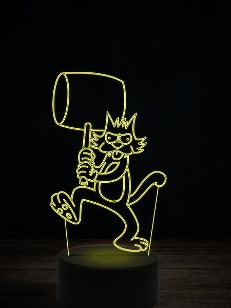 Beling 3D lampa, Itchy, 7 farebná FX7Q3