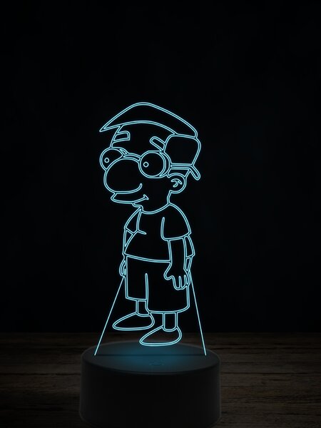 Beling 3D lampa, Milhouse Van Houten, 7 farebná ITZ2