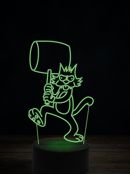Beling 3D lampa, Itchy, 7 farebná FX7Q3