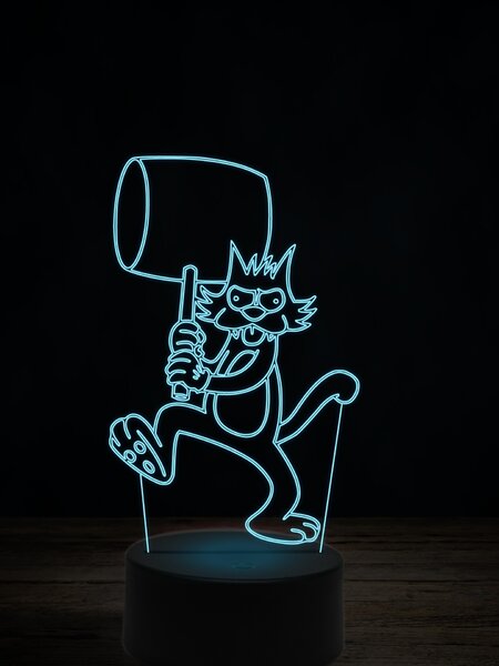 Beling 3D lampa, Itchy, 7 farebná FX7Q3