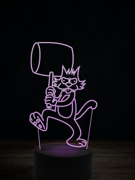 Beling 3D lampa, Itchy, 7 farebná FX7Q3