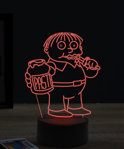 Beling 3D lampa, Ralph Wiggum, 7 farebná ITZ6