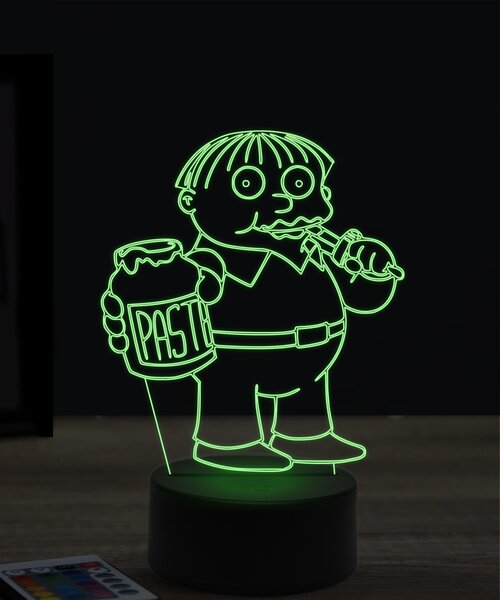 Beling 3D lampa, Ralph Wiggum, 7 farebná ITZ6