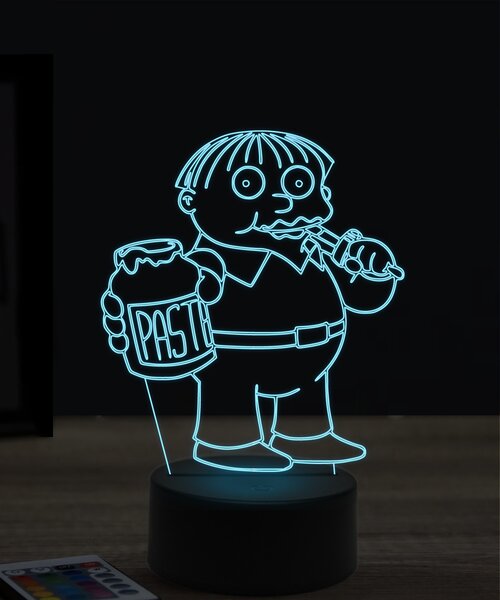 Beling 3D lampa, Ralph Wiggum, 7 farebná ITZ6