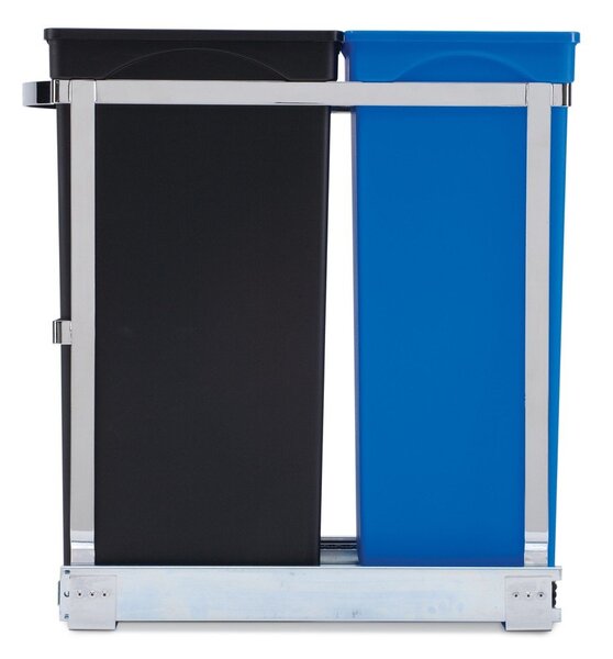 Plastový odpadkový kôš 35 l Dual - simplehuman