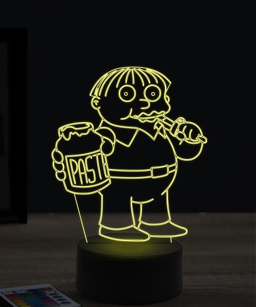 Beling 3D lampa, Ralph Wiggum, 7 farebná ITZ6