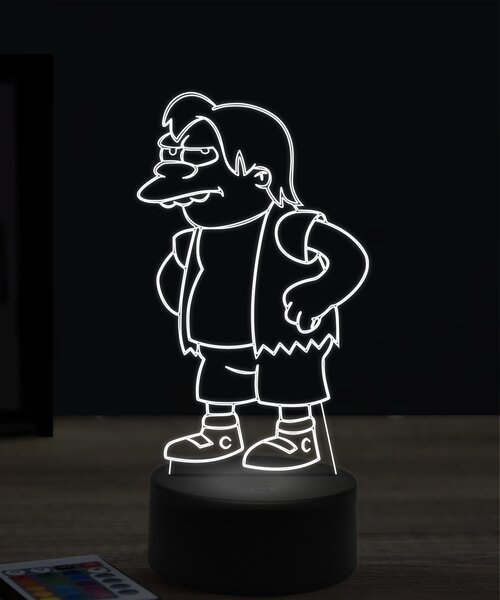 Beling 3D lampa, Nelson Muntz, 7 farebná ITZ5
