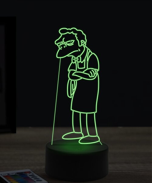 Beling 3D lampa, Moe Szyslak, 7 farebná ITZ3