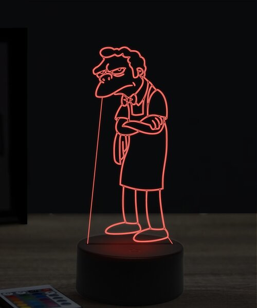 Beling 3D lampa, Moe Szyslak, 7 farebná ITZ3