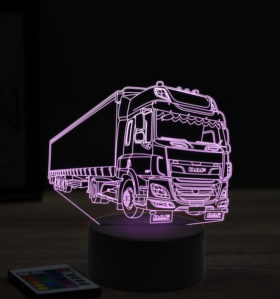 Beling 3D lampa, Daf CF 440 , 7 farebná K1