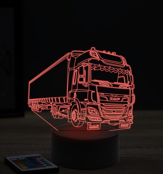 Beling 3D lampa, Daf CF 440 , 7 farebná K1