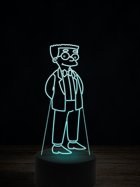 Beling 3D lampa, Waylon Smithers, 7 farebná ITZ10