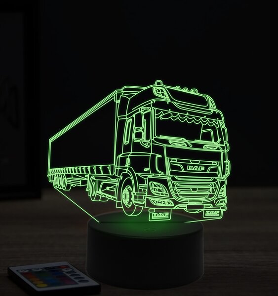 Beling 3D lampa, Daf CF 440 , 7 farebná K1