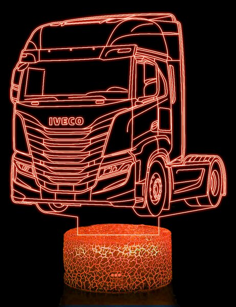 Beling 3D lampa, Iveco S-Way , 7 farebná K4