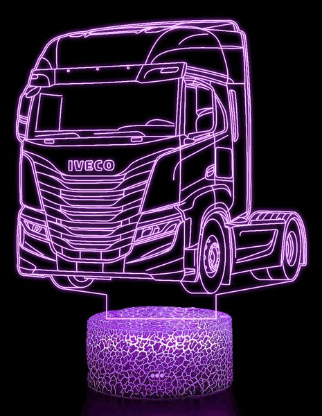 Beling 3D lampa, Iveco S-Way , 7 farebná K4