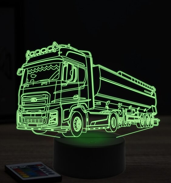 Beling 3D lampa, Ford F500 , 7 farebná K3