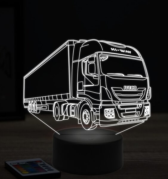 Beling 3D lampa, Iveco Stralis , 7 farebná K5