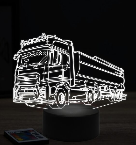 Beling 3D lampa, Ford F500 , 7 farebná K3