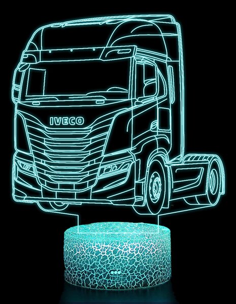 Beling 3D lampa, Iveco S-Way , 7 farebná K4