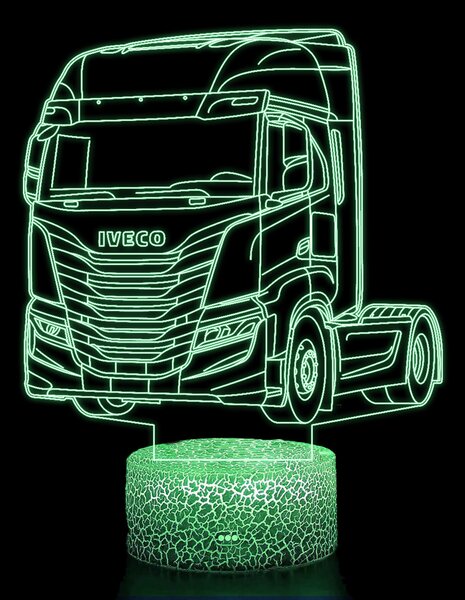 Beling 3D lampa, Iveco S-Way , 7 farebná K4