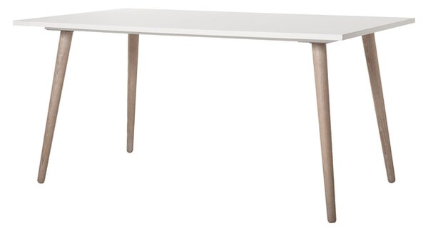 Jedálenský stôl KEVEN 50 dub sonoma/biela