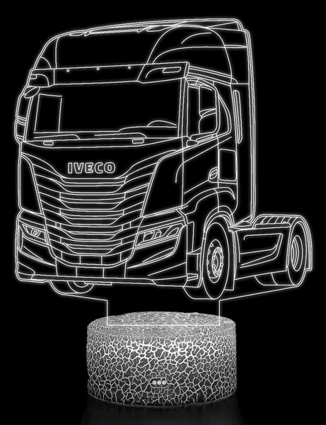 Beling 3D lampa, Iveco S-Way , 7 farebná K4