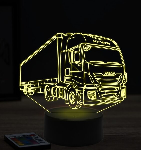 Beling 3D lampa, Iveco Stralis , 7 farebná K5