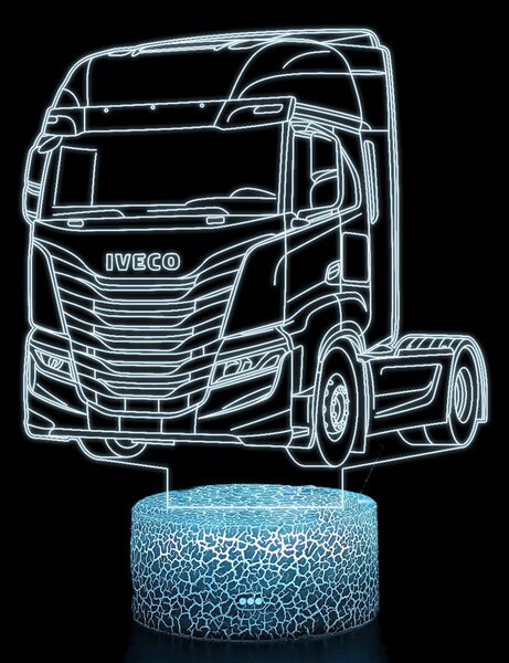 Beling 3D lampa, Iveco S-Way , 7 farebná K4