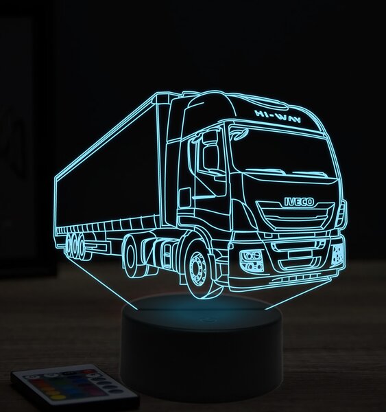 Beling 3D lampa, Iveco Stralis , 7 farebná K5