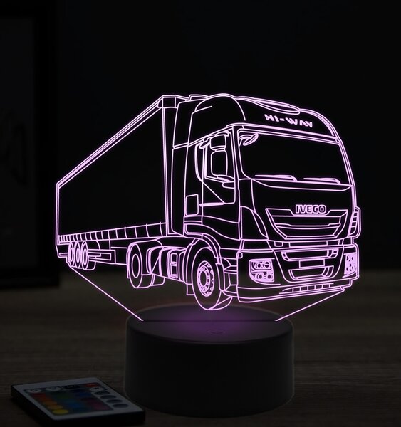 Beling 3D lampa, Iveco Stralis , 7 farebná K5