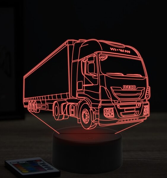 Beling 3D lampa, Iveco Stralis , 7 farebná K5