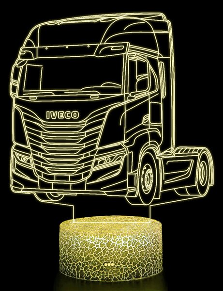 Beling 3D lampa, Iveco S-Way , 7 farebná K4