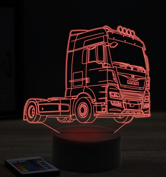 Beling 3D lampa, MAN tgx, 7 farebná K6
