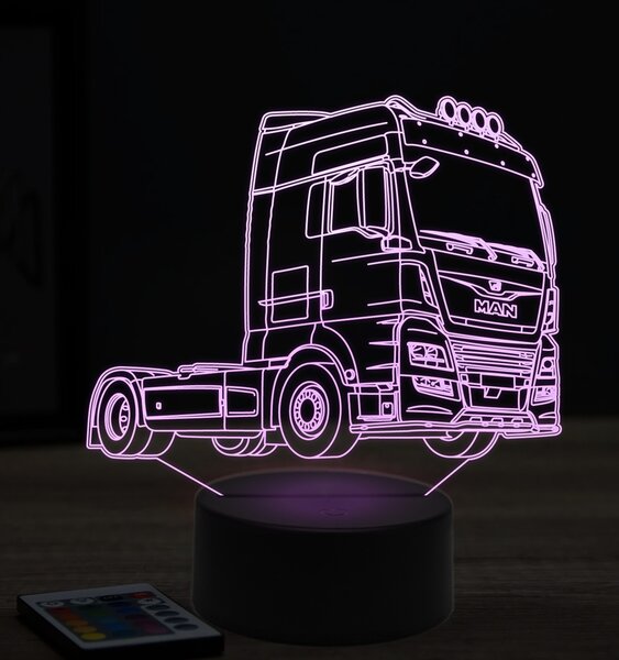 Beling 3D lampa, MAN tgx, 7 farebná K6